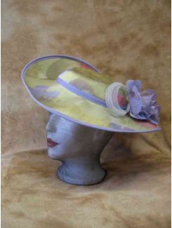 Chapeau classique coloré